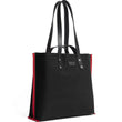 Load image into Gallery viewer, S1D1 SMALL BLACK CANVAS TOTE BAG - Poli & Jo