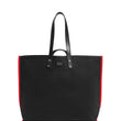 Load image into Gallery viewer, S1D2 MEDIUM BLACK CANVAS TOTE BAG