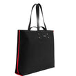 Load image into Gallery viewer, S1D2 MEDIUM BLACK CANVAS TOTE BAG