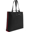 Load image into Gallery viewer, S1D3 LARGE BLACK CANVAS TOTE BAG - Poli & Jo