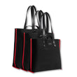 Load image into Gallery viewer, S1D1 SMALL BLACK CANVAS TOTE BAG