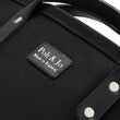 Load image into Gallery viewer, LARGE BLACK CANVAS BACKPACK ROBYN - Poli & Jo