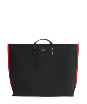 S3D3 LARGE BLACK CANVAS TOTE - Poli & Jo