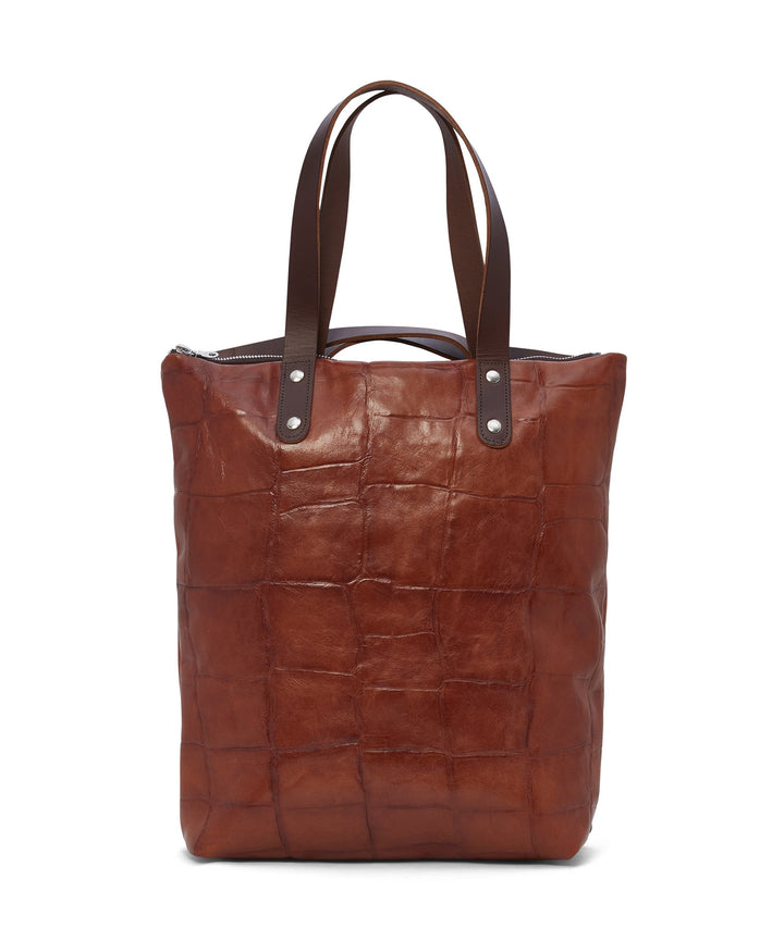 RICH TAN CROC ROBYN BACKPACK - Poli & Jo